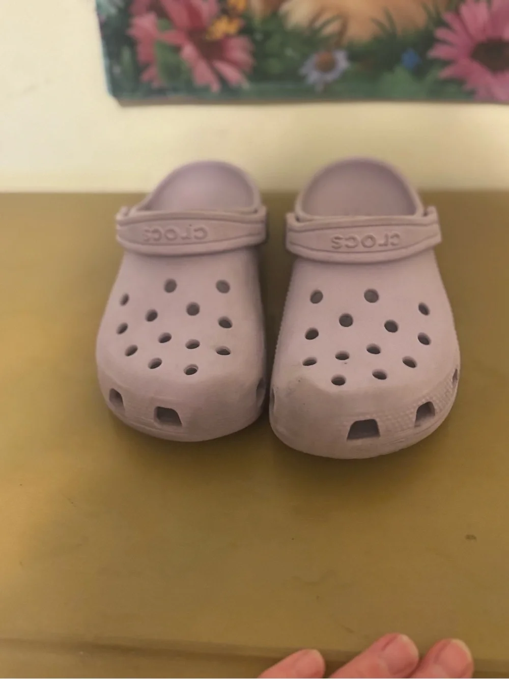 CROCS Kids Lilac Slip-On Clogs